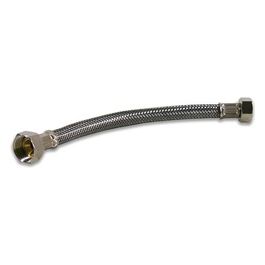 Tubo Flessibile Inox 1/2m-1/2f 35cm 100MF