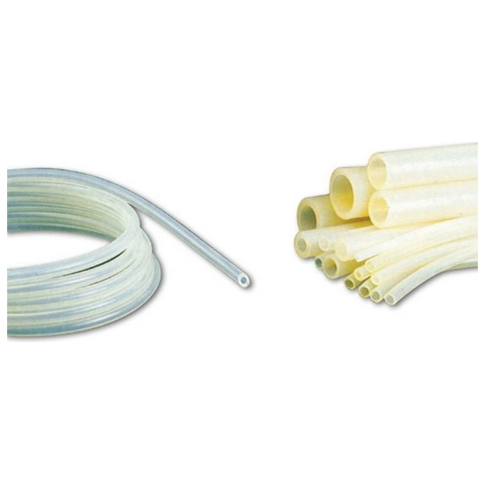 Tubo Silicone 8X12Mm - Spess. 2 Mm 1 rotolo 30 m