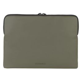 Tucano Custodia per Macbook Air 15" e Laptop fino a 14" Waterproof con Tasca per Accessori Verde Militare