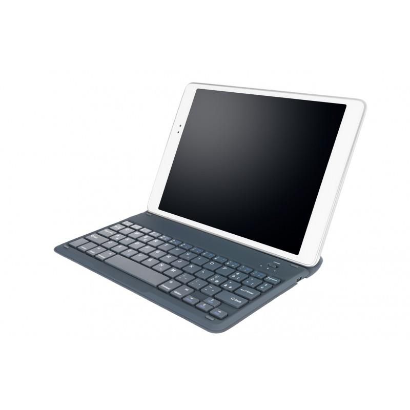 Custodia con tastiera Bluetooth universale per tablet - 12,9