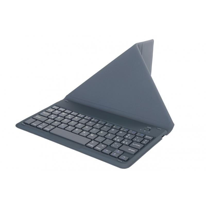 Cellularline Custodia con Tastiera Wireless per Tablet 11' Universale  colore Nero Keyboard Case - KEYBOARDCASETABK
