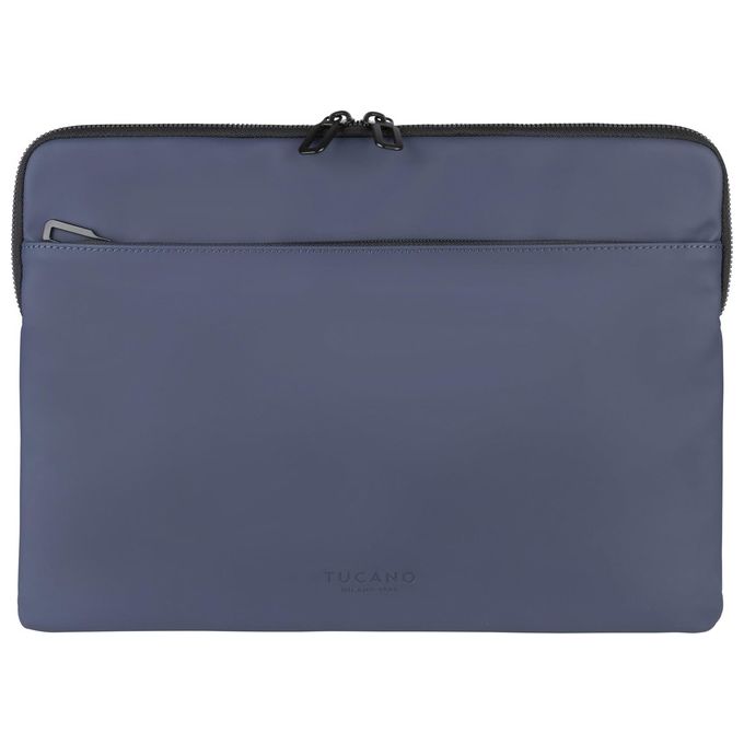 Tucano Gommo Manicotto per Laptop 14'' e Macbook Air 15'' in Materiale Gommato Blu