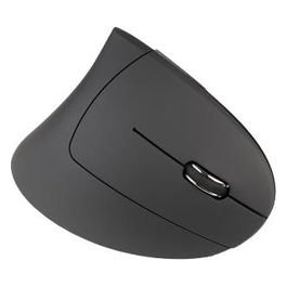 Tucano Mouse Ergonomico Wireless Ricaricabile 6 Tasti Nero