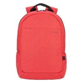 Tucano Speed Zaino per Notebook in Tessuto Ottenuto da Plastica Ricicla 15.6" Rosso