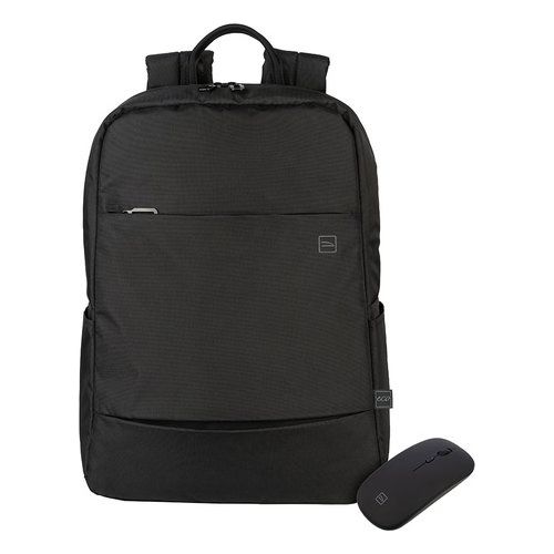 Tucano Zaino per Notebook Bundle Backpack Global  Mouse Wireless Nero