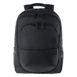 Zaino Stilo in Ecopelle per Macbook 15 e Laptop Fino a 17" Nero