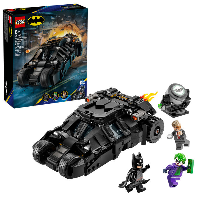 LEGO DC Tumbler di Batman contro Two-Face e The Joker 76303