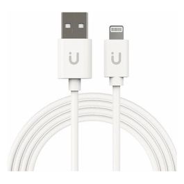 Tunit Cavo Dati Lightning Cable Usb-A Bianco 1mt