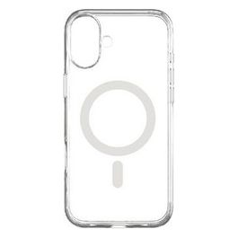 Clear Cover per iPhone 16 Plus Antishock in Silicone con MagSafe Trasparente