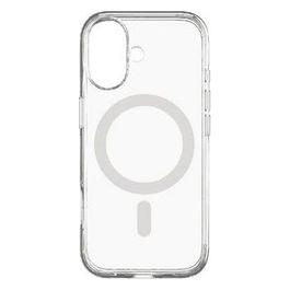 Clear Cover per iPhone 16 Antishock in Silicone con MagSafe Trasparente
