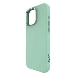 Clear Cover per iPhone 16 Pro Max Soft Touch in Silicone con MagSafe Menta