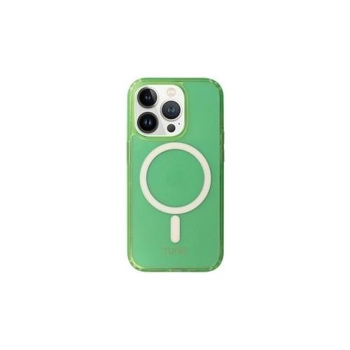 Tunit Cover Compatible per iPhone 14 Pro Max Magsafe Color Crystal Green
