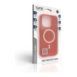 Tunit Cover Compatible per iPhone 14 Pro Magsafe Color Crystal Red