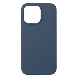 Tunit Cover in Silicone MagSafe Compatible con iPhone 15 Pro Storm Blue