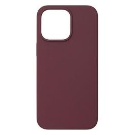 Tunit Cover in Silicone MagSafe Compatible con iPhone 15 Pro Max Plum