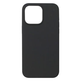 cover silicone nero per iphone 15 pro max compatibile magsafe 17 cm