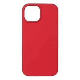 Tunit Cover in Silicone Protective MagSafe Compatible con iPhone 15 Rosso