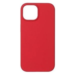 Tunit Cover in Silicone Protective MagSafe Compatible con iPhone 15 Rosso