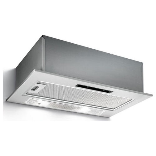 GR04N 1K37HE SL3V 2A GR-F 62141520K00/2 – Cappa da incasso, aspirante, 52 cm, comandi meccanici, 3 velocità,  Acciaio Inox