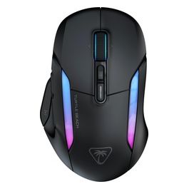 Kone II Air: Mouse da gaming RGB wireless ed ergonomico batteria con durata di 350 ore Sensore ottico da 26 K di DPI Switch ottici da 100 M di clic colori Nero cenere