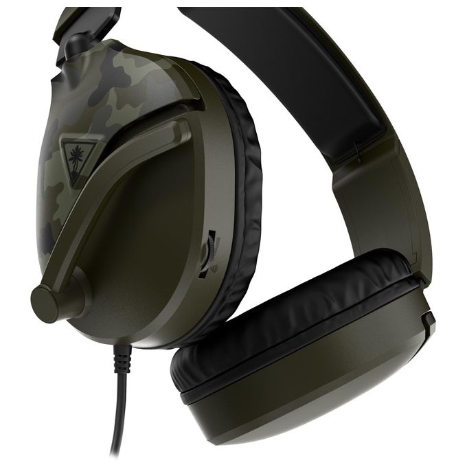 Turtle Beach Recon 70 Camo Verde Over-Ear Cuffia Gaming