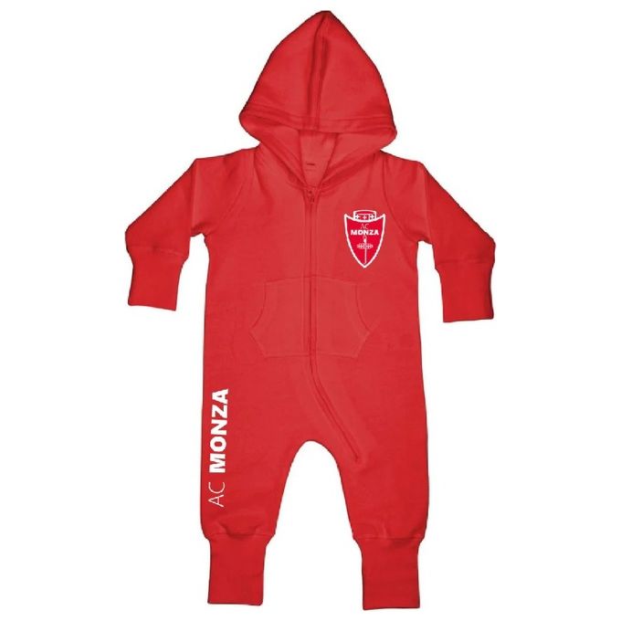 Tutina intera colore rosso Taglia 12-18 MESI 76-86 cm