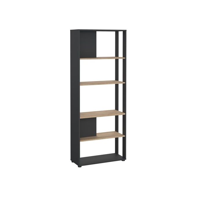 Tvilum Libreria Sign Matt Grey e Jackson Hickory