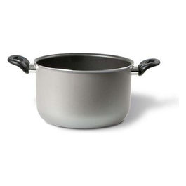 Pentola Velvet Grigio Alluminio Antiaderente 240mm