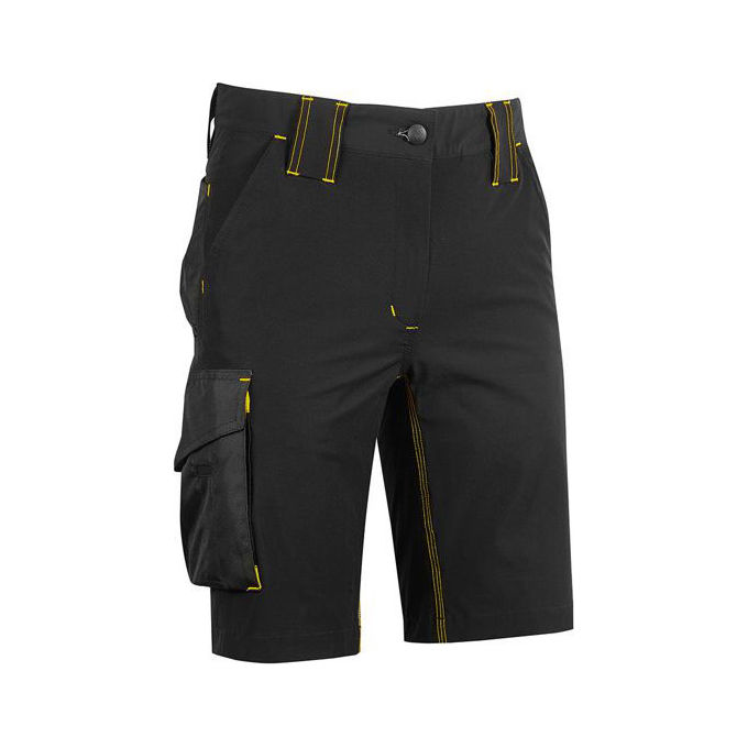 U-Power Bermuda Black Carbon Taglia M Mercury