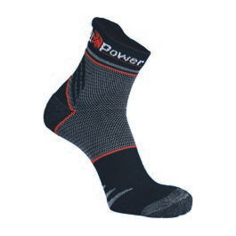 U-Power Calze corte traspirante SUNNY Black Carbon taglia L