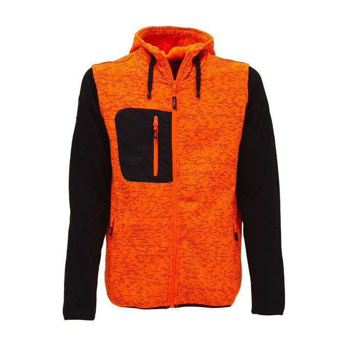 Image of U-Power Felpa Arancio Fluo Taglia L Rainbow