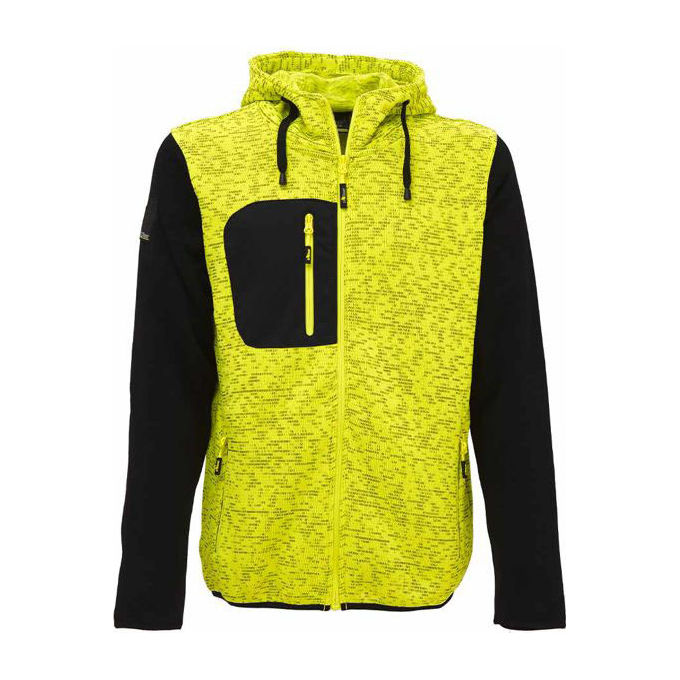 Image of U-Power Felpa Giallo Fluo Taglia L Rainbow