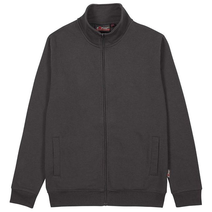 U-Power Felpa Zip Lunga Grey Meteorite Taglia XL Sotra