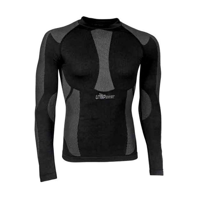 U-Power Maglia intima termica CURMA Black Carbon taglia S/M