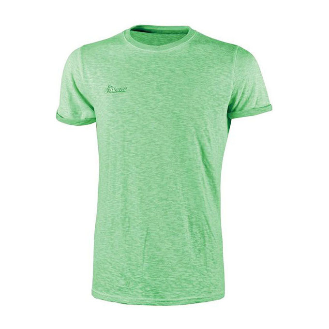 U-Power Maglietta T-Shirt Green Taglia XXL Pezzi 3 Fluo