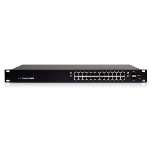 Ubiquiti Networks ES-24-250W Managed network switch L2/L3 Gigabit Ethernet (10/100/1000) Power over Ethernet (PoE) 1U Black network switch