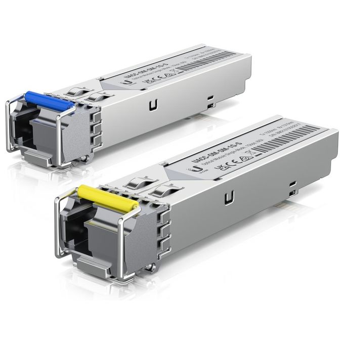 Image of Ubiquiti Networks UACC-OM-SM-1G-S-2 Modulo del Ricetrasmettitore di Rete Fibra Ottica 1250 Mbit-s SFP