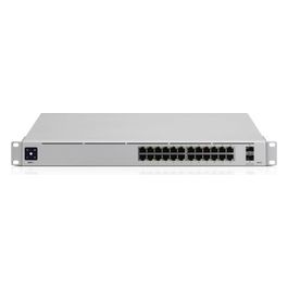 Ubiquiti Networks UniFi Pro 24-Port PoE Gestito L2/L3 Gigabit Ethernet 10/100/1000 Supporto Power over Ethernet 1U Argento