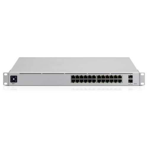 Ubiquiti Networks UniFi Pro 24-Port PoE Gestito L2/L3 Gigabit Ethernet 10/100/1000 Supporto Power over Ethernet 1U Argento