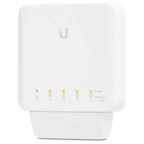 Ubiquiti Networks UniFi USW‑FLEX Switch Gestito L2 Gigabit Ethernet 10/100/1000 Supporto Power over Ethernet Bianco