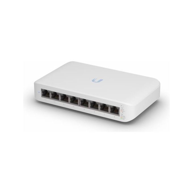 Ubiquiti Networks UniFi USW-Lite-8-PoE Gestito L2 Gigabit Ethernet 10-100-1000 Supporto Power over Ethernet Bianco