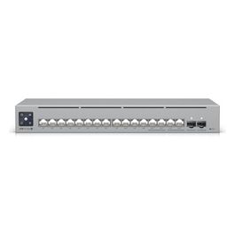 Switch UniFi 12xRJ45 GBit/4xRJ45 2.5G/2xSFP Managed PoE 180W Max optional 19 Rack-Mountable, 1,3 Touchscreen