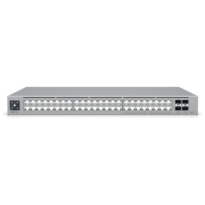 Ubiquiti Switch UniFi 32xRJ45 GBit-16xRJ45 2.5G-4xSFP Managed Max 19 Rack-Mountable 1.3'' Touchscreen