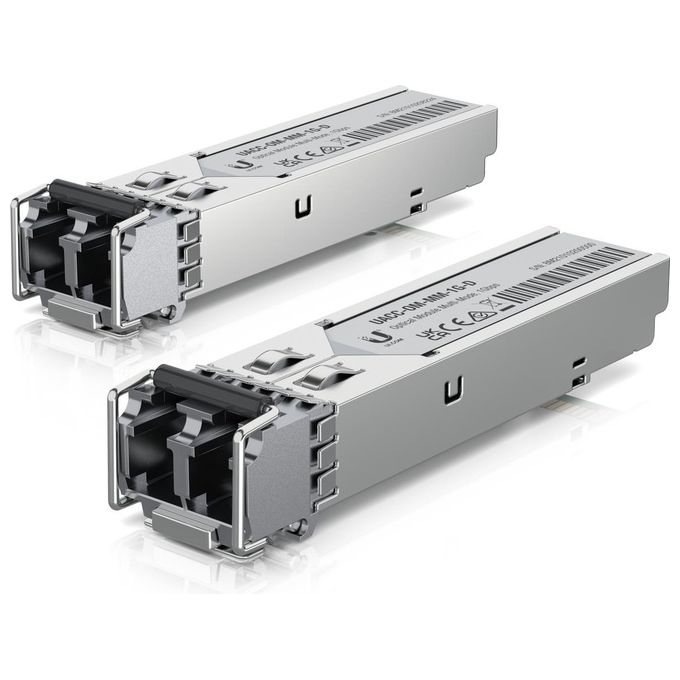 Image of Ubiquiti UACC-OM-MM-1G-D-2 Modulo del Ricetrasmettitore di Rete Fibra ottica 1250 Mbit-s SFP