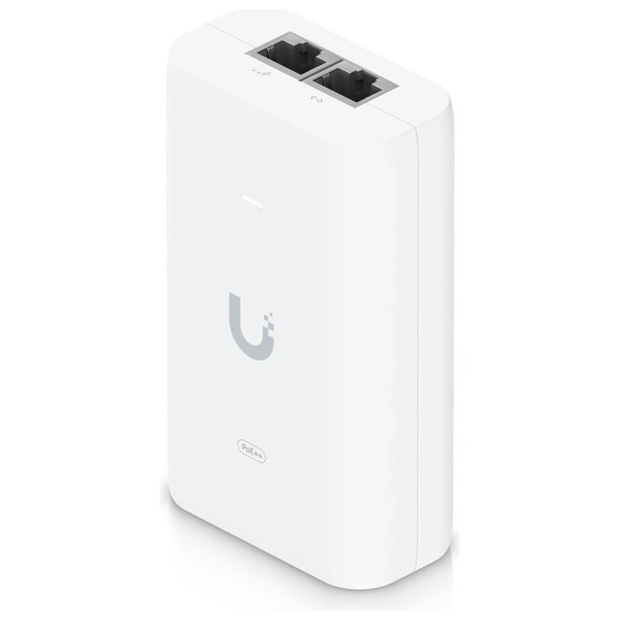 Image of Ubiquiti UISP U-PoE++ Adattatore PoE Gigabit Ethernet 48V 60W Bianco IEEE 802.3at