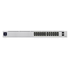 Ubiquiti UniFi 24-port Poe Gestito L2/l3 Gigabit Ethernet 10/100/1000 Supporto Power Over Ethernet (Poe) 1u Argento