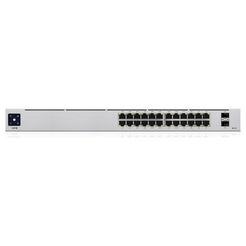Ubiquiti UniFi 24-port Poe Gestito L2/l3 Gigabit Ethernet 10/100/1000 Supporto Power Over Ethernet (Poe) 1u Argento