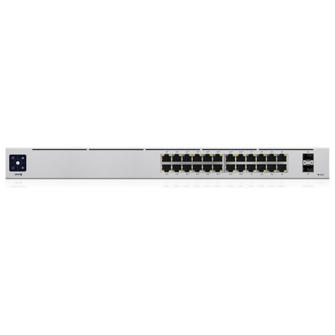 Ubiquiti UniFi 24-port Poe Gestito L2-l3 Gigabit Ethernet 10-100-1000 Supporto Power Over Ethernet (Poe) 1u Argento