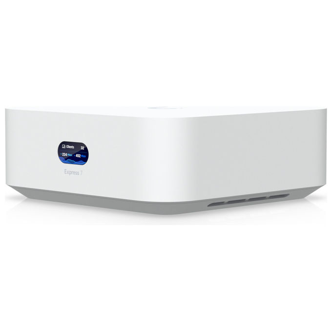 Ubiquiti UniFi Express 7 Gateway Controller Wi-Fi 6 Bianco Veloce 5,7 Gbit-s Router