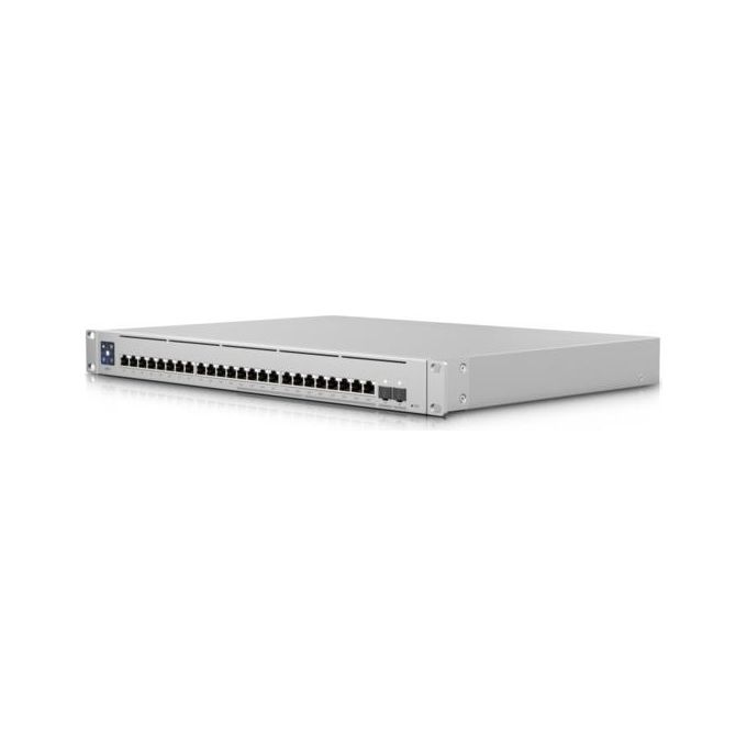 Ubiquiti UniFi USW-ENTERPRISE-24-POE-EU Switch di Rete Gestito 2.5G Ethernet 100-1000-2500 Supporto Power over Ethernet Bianco
